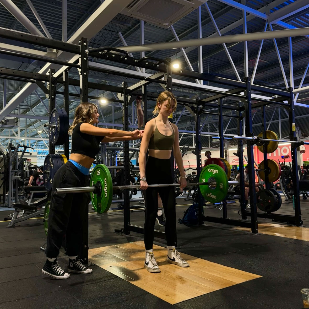 ck fitness personal training client